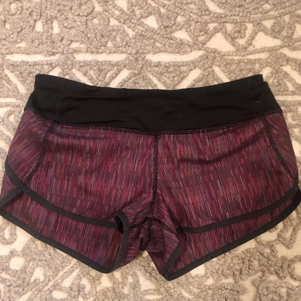 Lululemon speed shorts